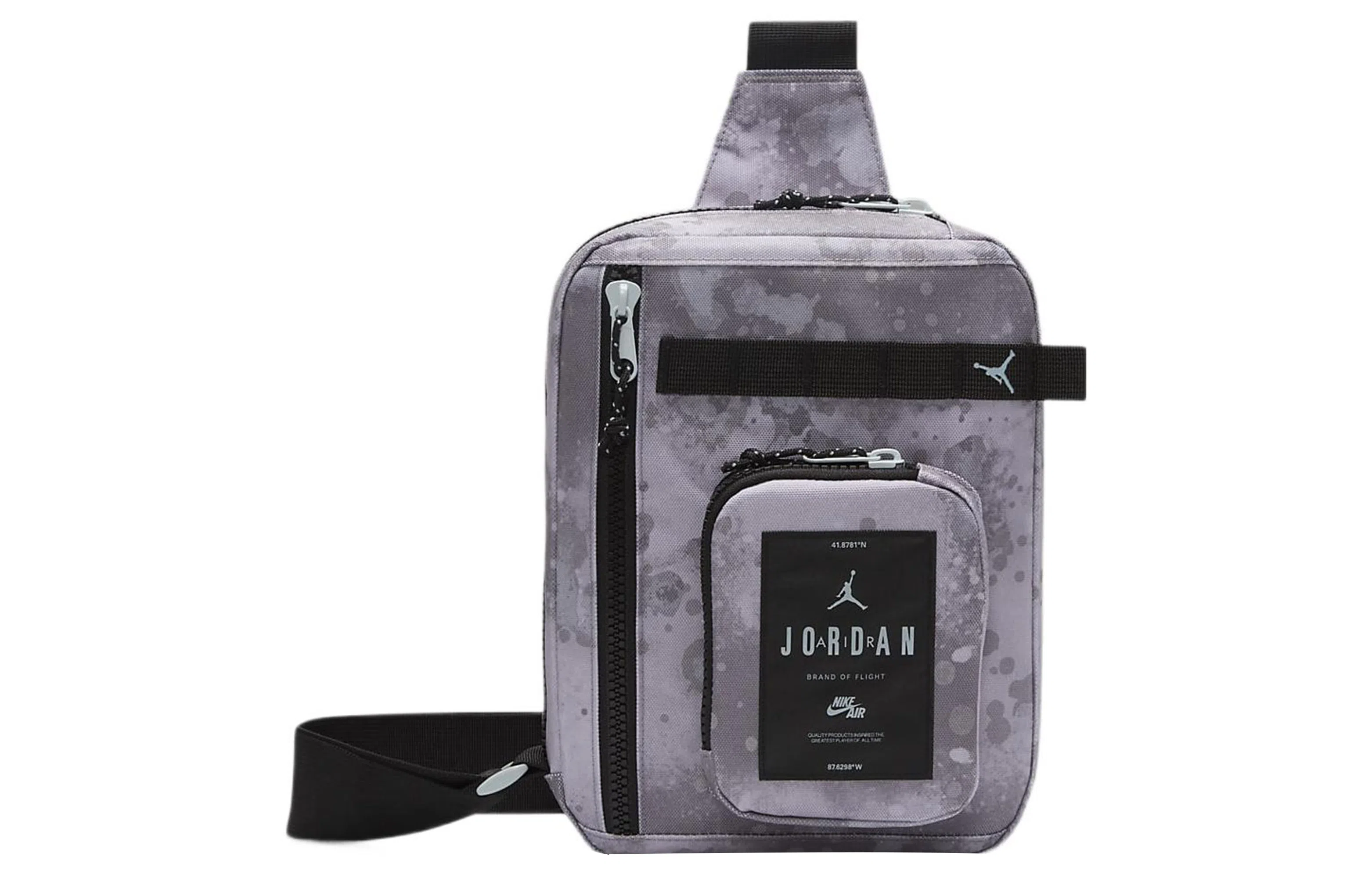 Jordan Crossbody Bag Grey/Black