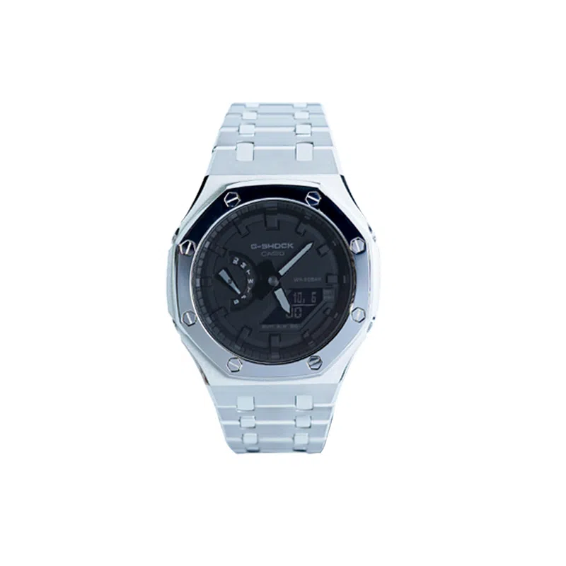 Casio G-Shock GA-2100-7A Silver Aurora