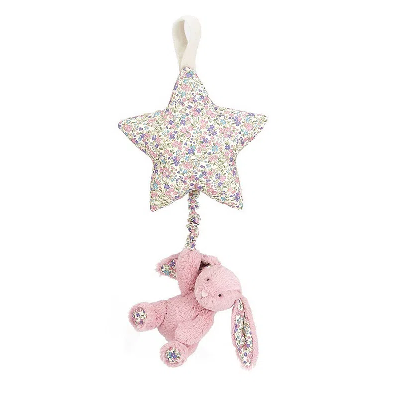 Jellycat Bunny Musical Toy Pink