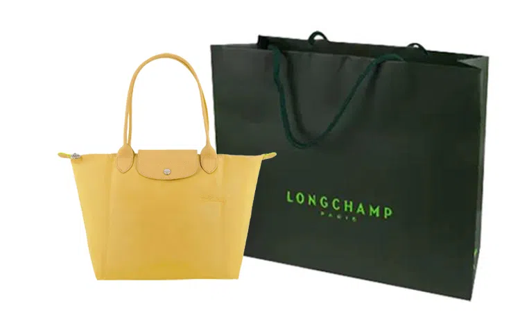 LONGCHAMP Le Pliage Green 28 Logo