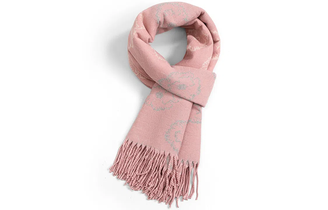 优幽兰 针织两用空调房办公室保暖多用途披风防风防寒保暖 绒线围巾 女款