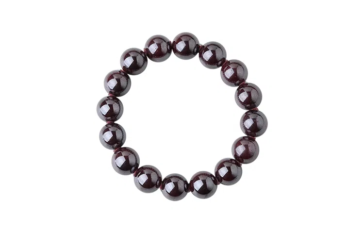 凤凰涅磐 典藏级原矿 新中式素圈文玩 本命年平安转运佛珠 复古小众民族风 辰砂 玉石手串 男女同款情侣款 朱砂