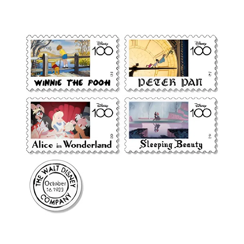 Disney 100th Anniversary Sticker Set