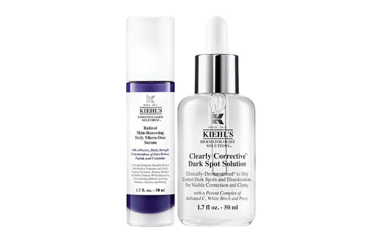 科颜氏 早晚精华套组 补水保湿