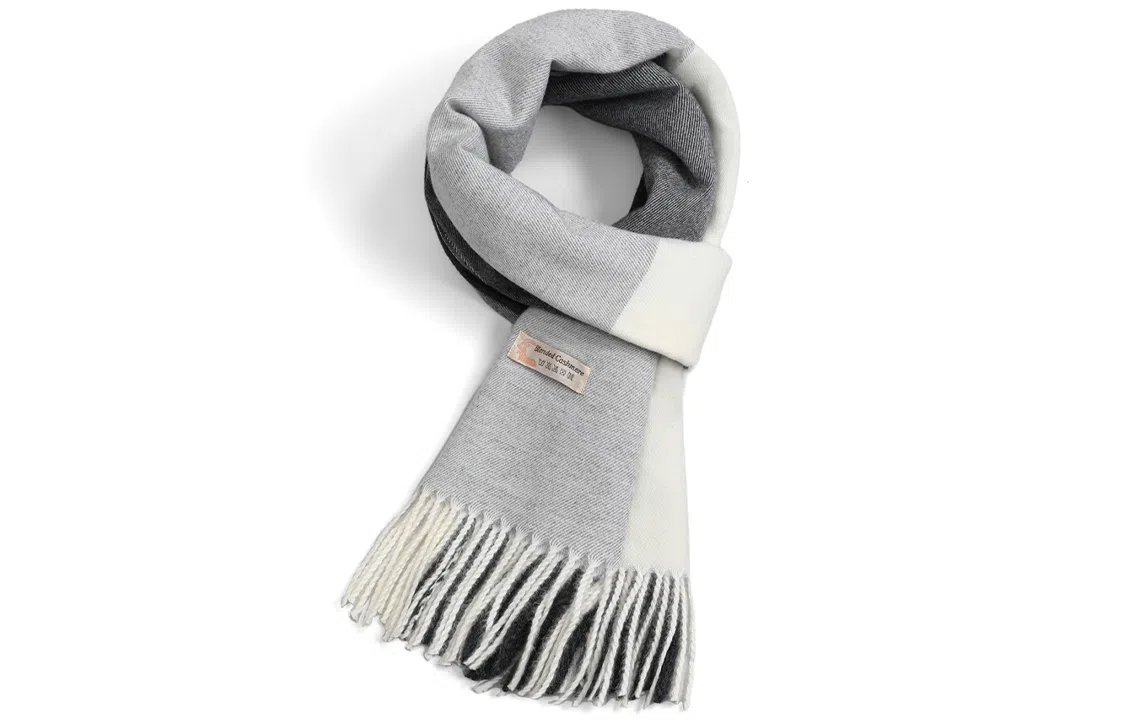 优幽兰 加厚 防风防寒 保暖护脖 绒线围巾 女款