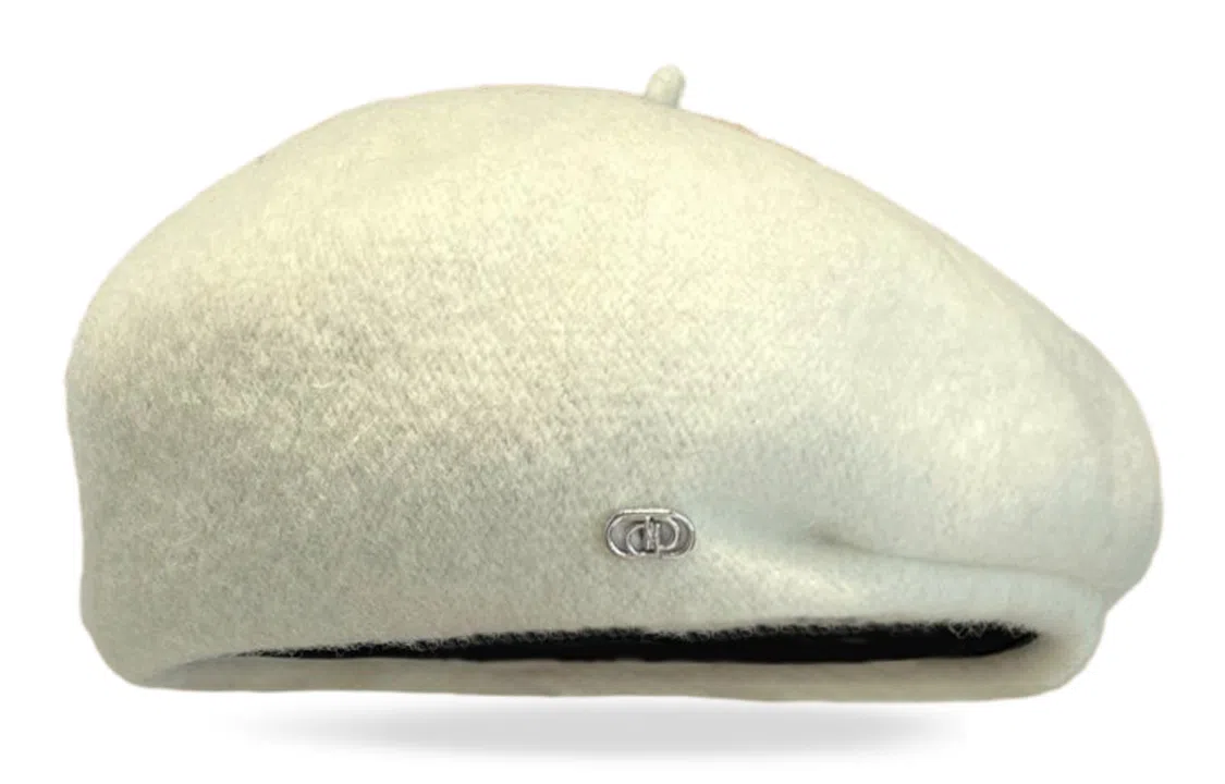 优幽兰 韩版显脸小画家设计感防风防寒针织加厚保暖高级感韩系 小众穿搭 绒线帽 女款