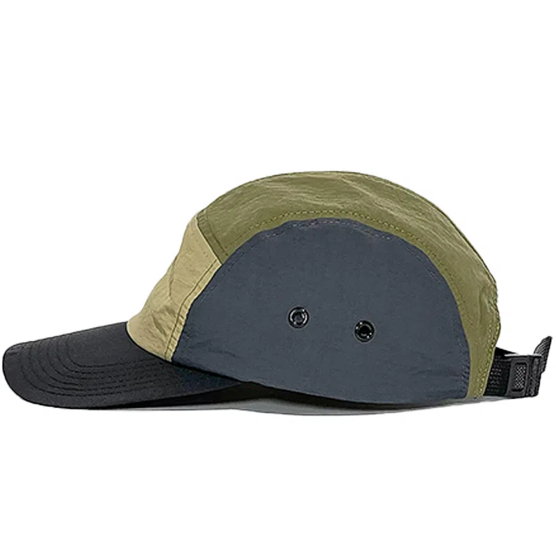 山一丸 平檐帽户外运动滑板日系拼色速干 鸭舌帽 男女同款情侣款