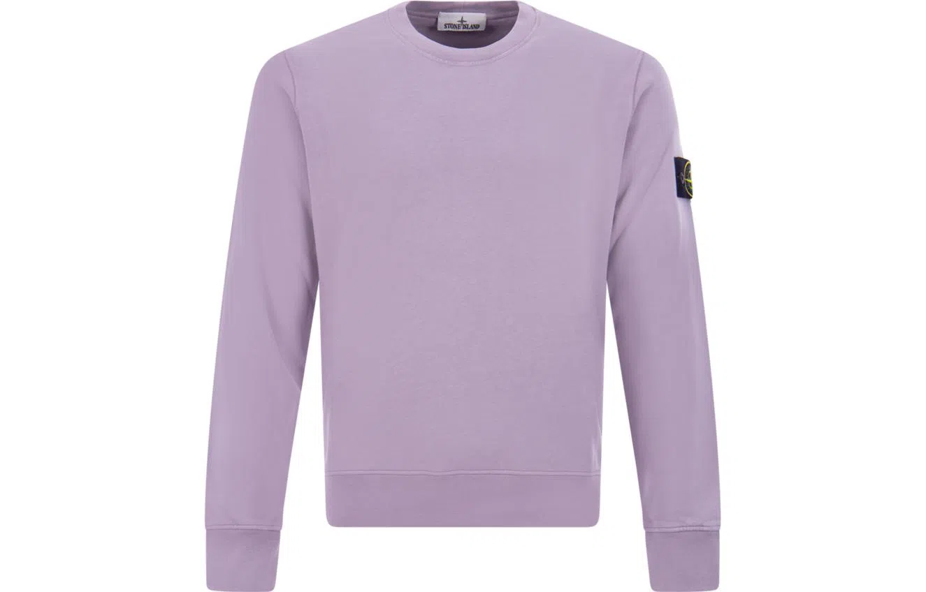 Stone Island Crewneck Sweatshirt Purple