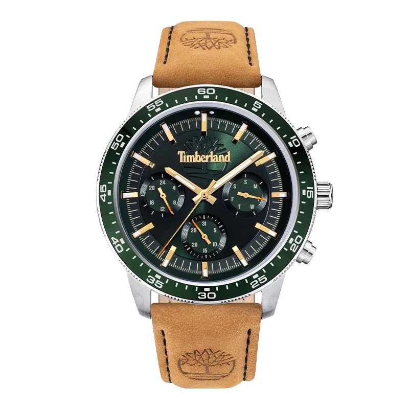 Timberland Rambush Quartz Watch Green 44mm