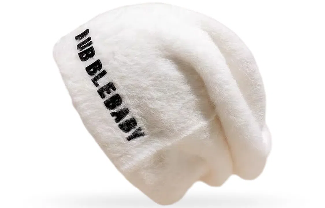 优幽兰 堆堆针织加厚大头围包头防风防寒保暖高级感 绒线帽 女款