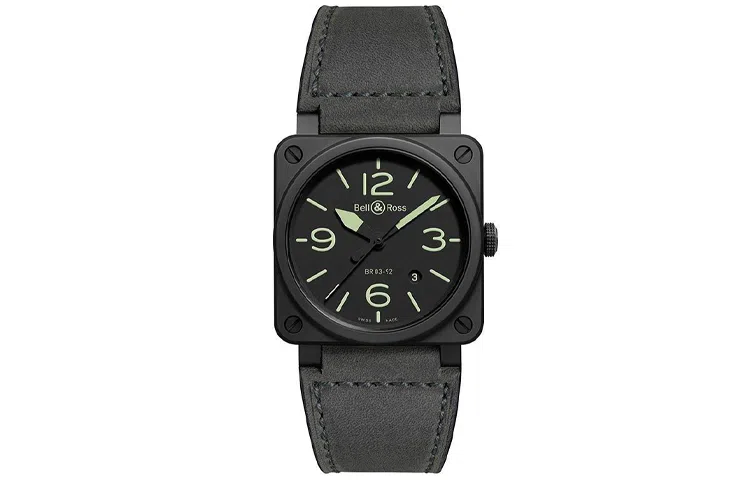 BELL ROSS 100 42mm BR0392-BL3-CESCA