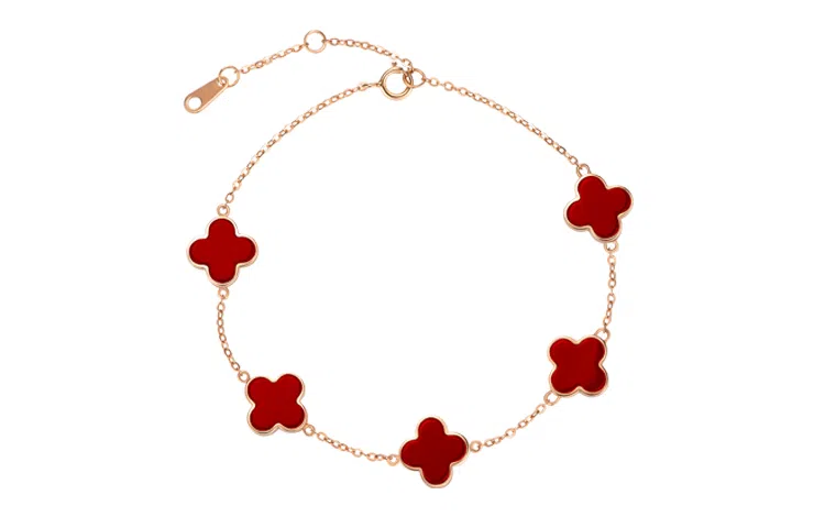 GRACE GIRL Lucky Clover Bracelet