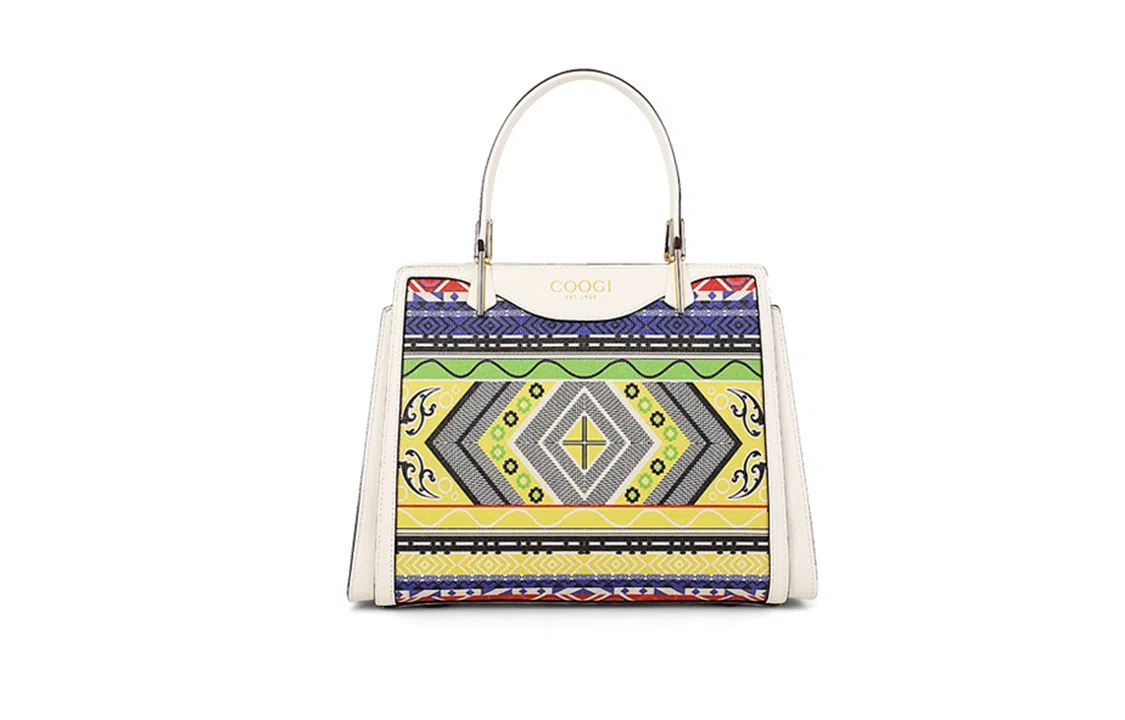 COOGI Sweater Pattern Tote