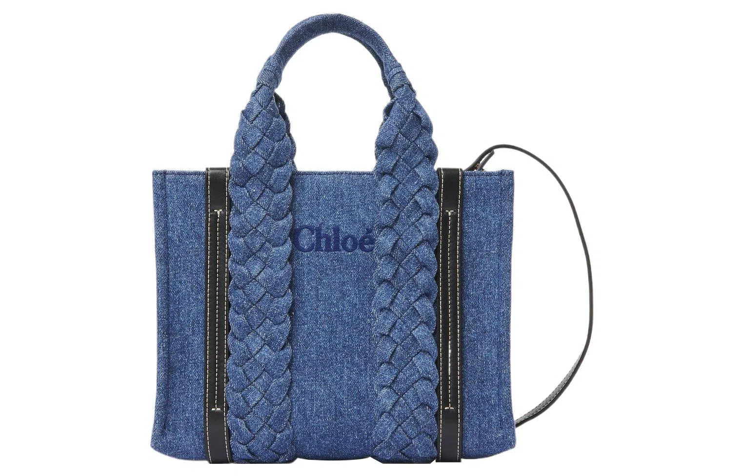 Chloe Woody Logo Tote