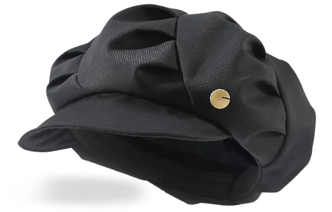 优幽兰 加厚大头围画家防风防寒保暖护耳高级感小众 贝雷帽 女款