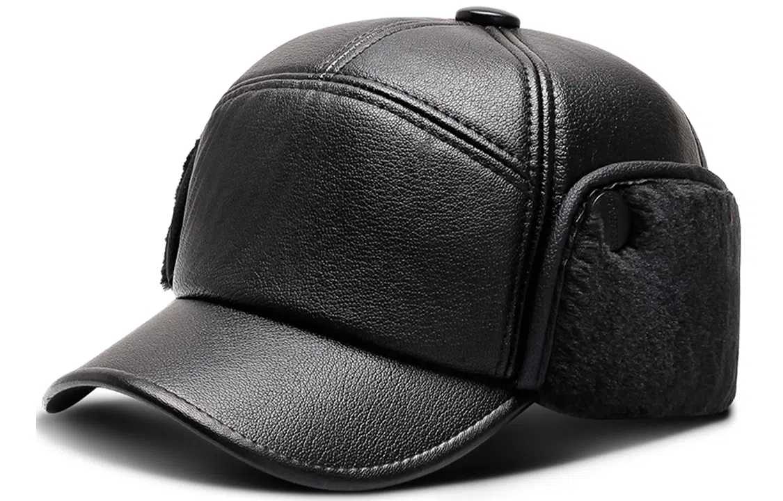 优幽兰 加绒加厚户外运动骑行防风防寒 棉 雷锋帽 男款