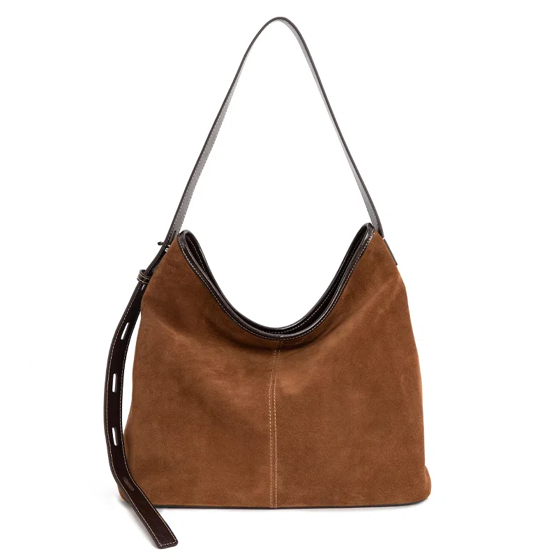 VENOF Brown Bucket Bag
