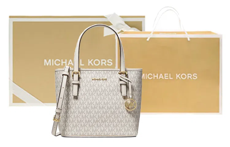 Michael Kors Jet Set Cream White