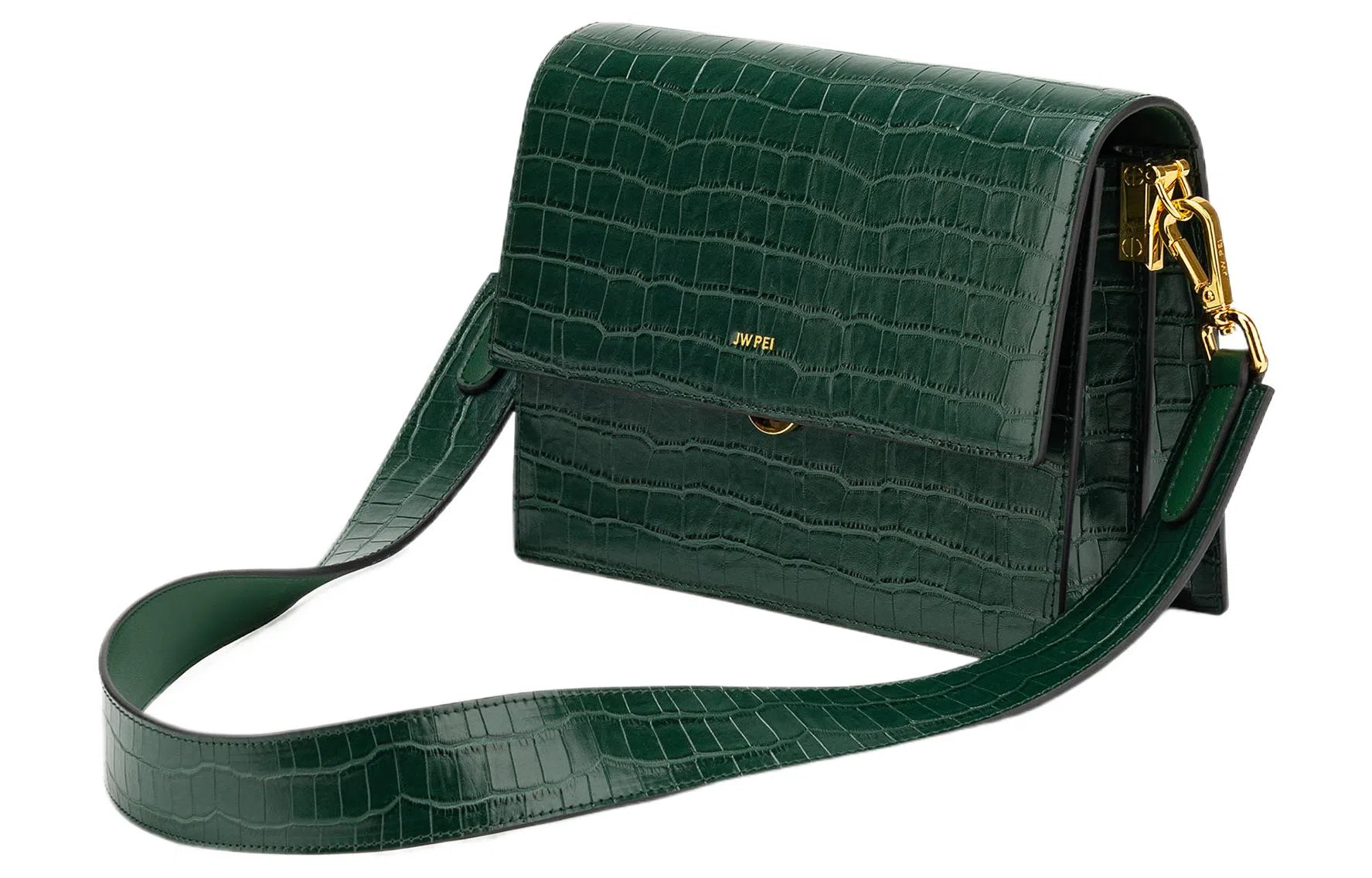JW PEI Mini Croc Bag