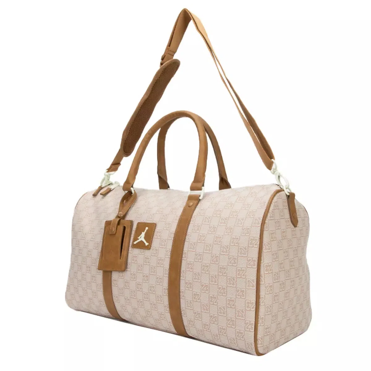 Jordan Chessboard Duffel Beige/Cream