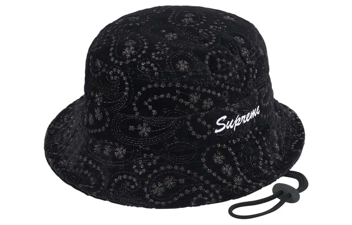 Supreme FW23 WEEK 15 VELVET PAISLEY BOONIE