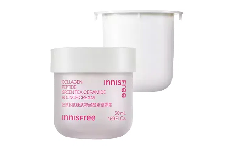 悦诗风吟 神经酰胺塑弹面霜护肤套装 保湿滋润