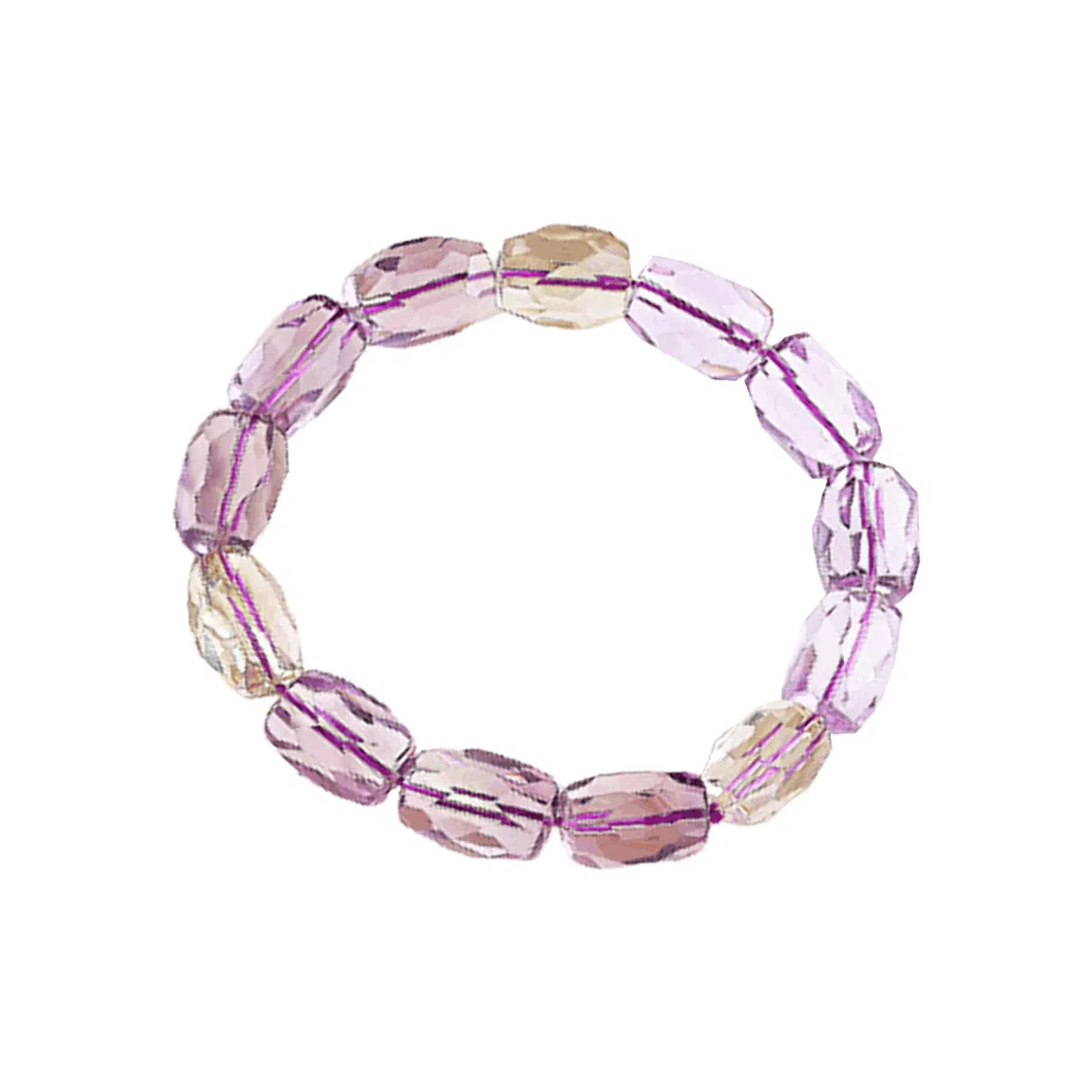 盈满堂 优雅简约 水晶 玉石手串 男女同款情侣款