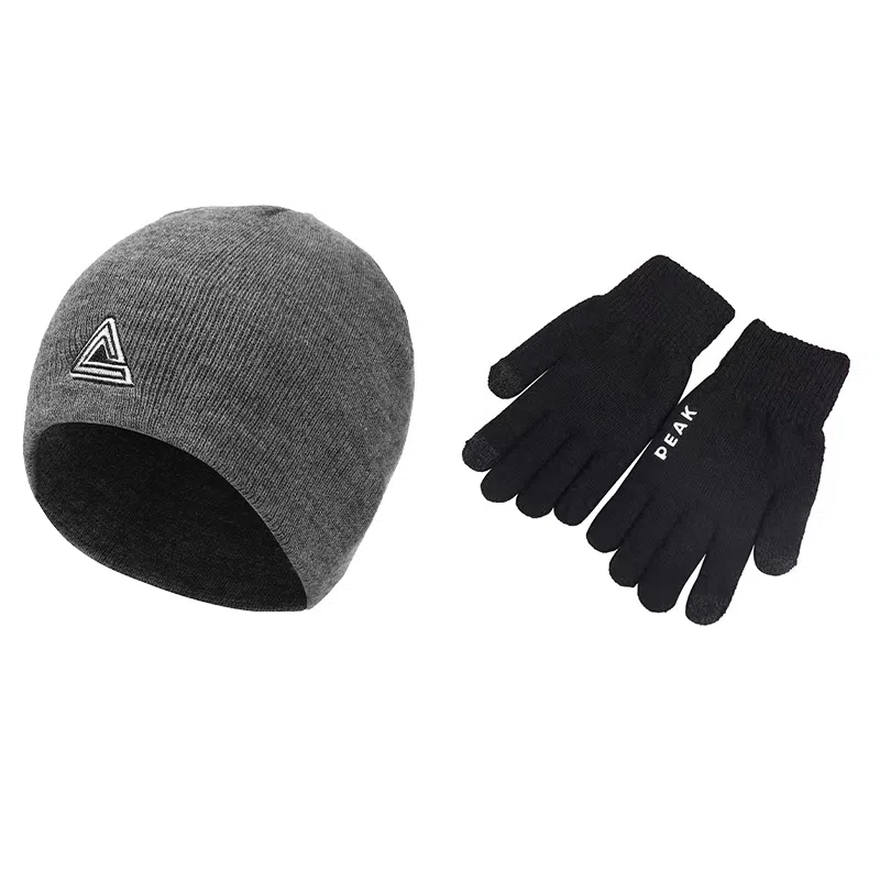 PEAK Black Triangle Acrylic Beanie