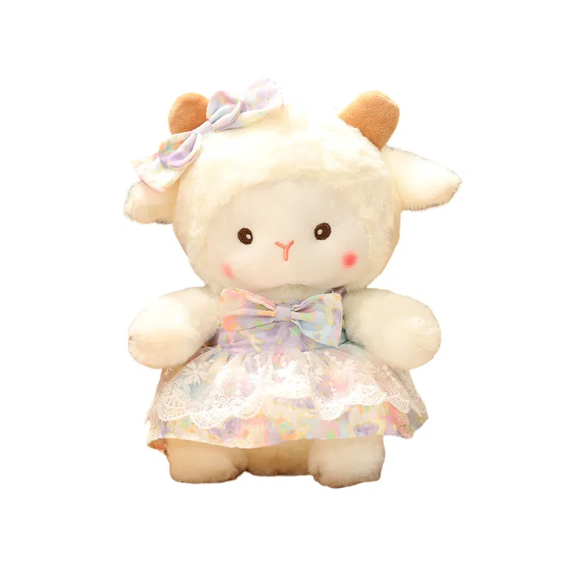 公主恋人 少女系小羊 换装布娃娃抱枕 玩偶 毛绒公仔