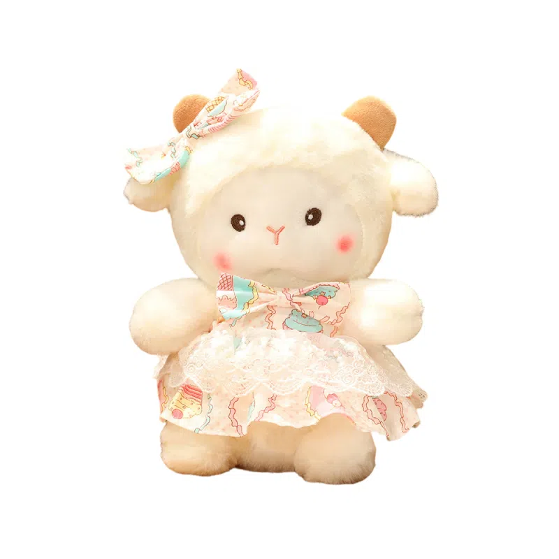 公主恋人 少女系小羊 换装布娃娃抱枕 玩偶 毛绒公仔