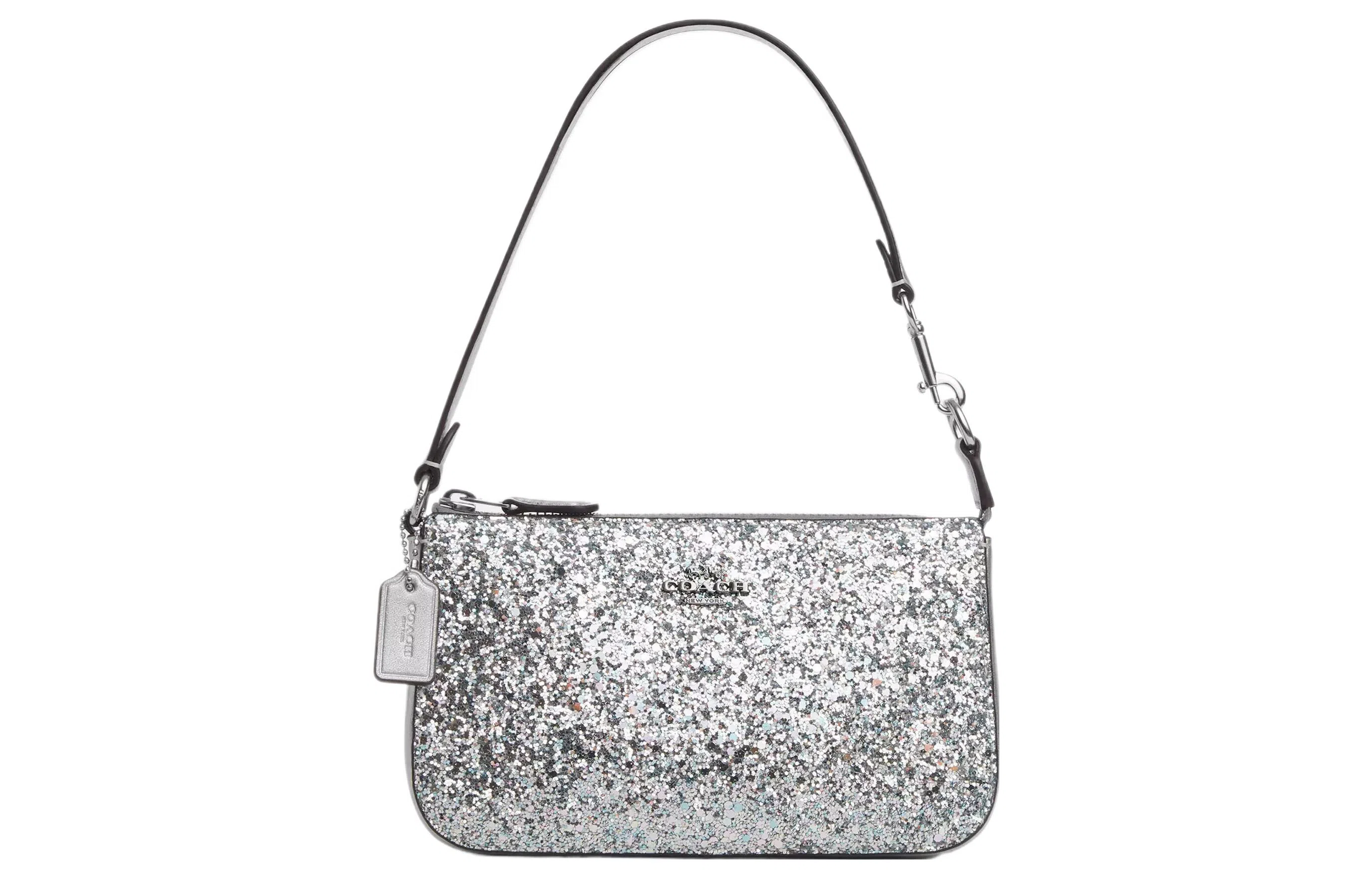 COACH Nolita 19 Silver