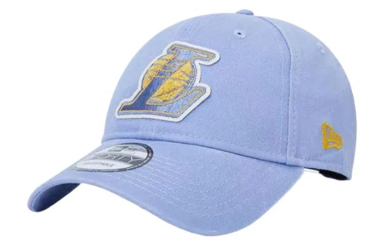 New Era Logo Cotton Cap Blue