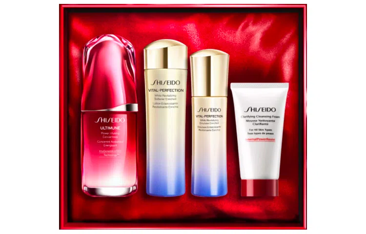 资生堂 圣诞限定修护礼盒套装 保湿滋润