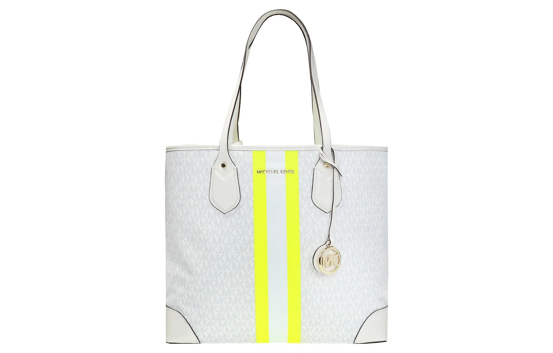 MICHAEL KORS MK Eva Logo Tote