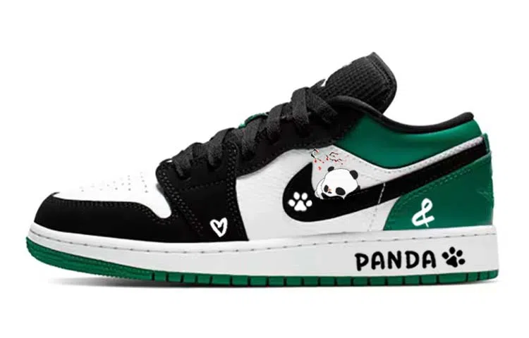 Jordan Air Jordan 1 Low GS Black Green