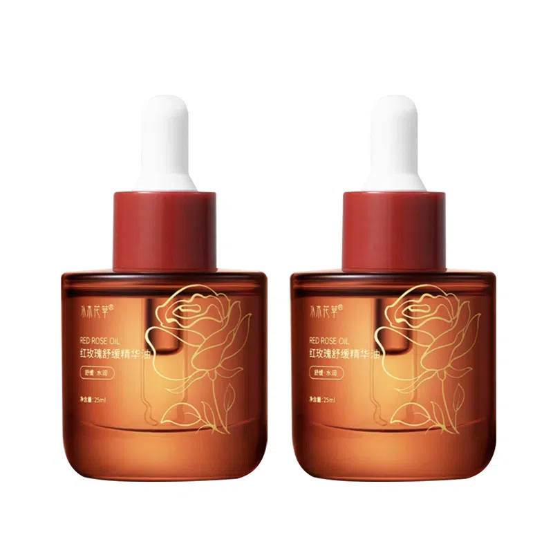 水木花草 玫瑰精华油 面部眼部 提拉紧致淡纹脸部提亮肤色抗皱