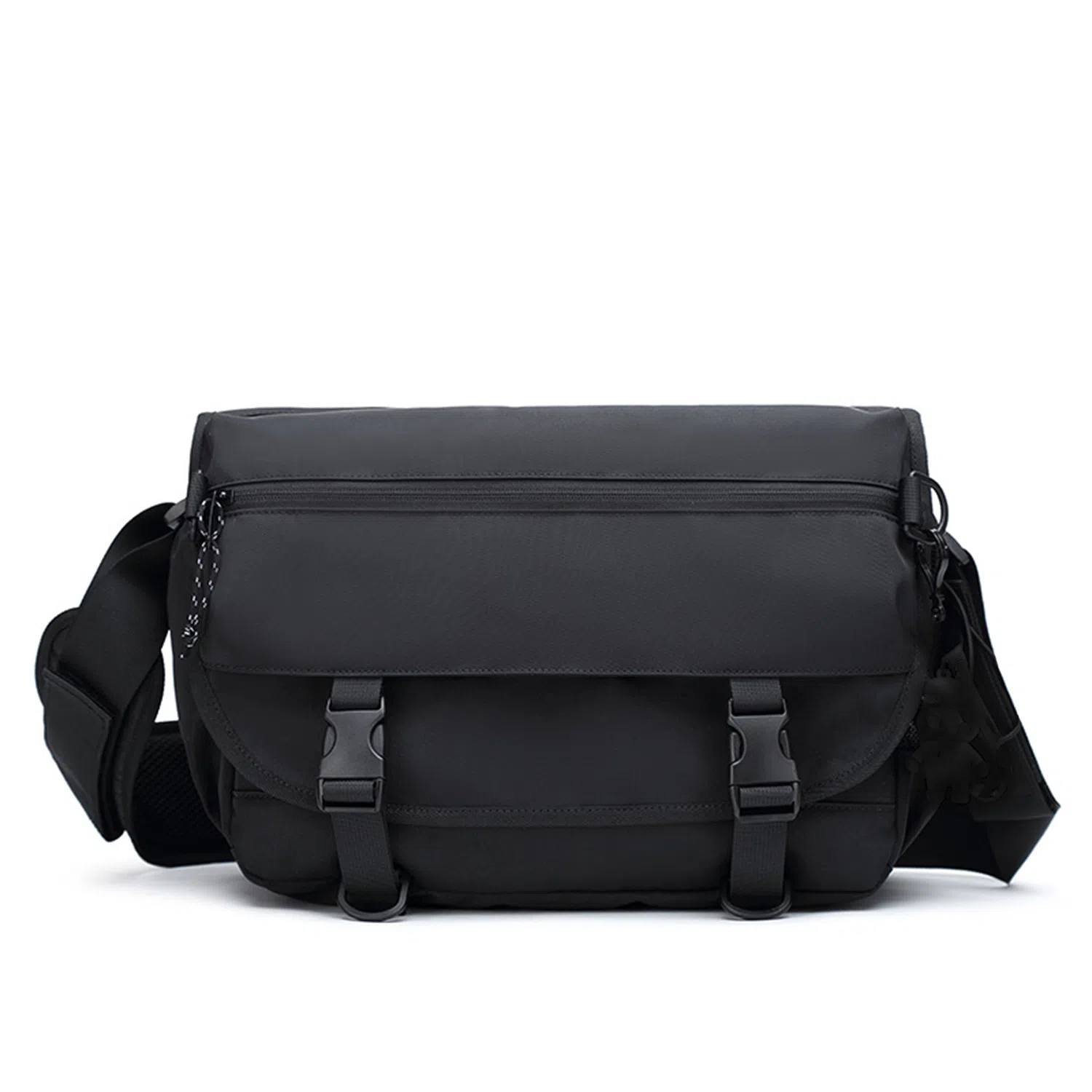 TAKITAKI Oxford Messenger Bag Black