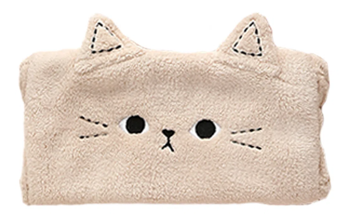 优幽兰 洗脸束发带可爱化妆 聚酯纤维 绒线帽 女款