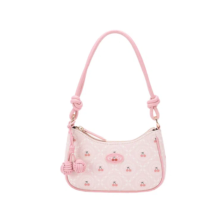 Semir Dreamy Cherry Print Shoulder Bag