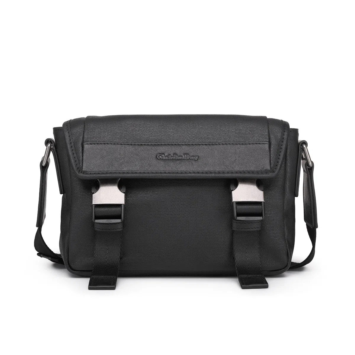 Chrisdien Deny Messenger Bag Black