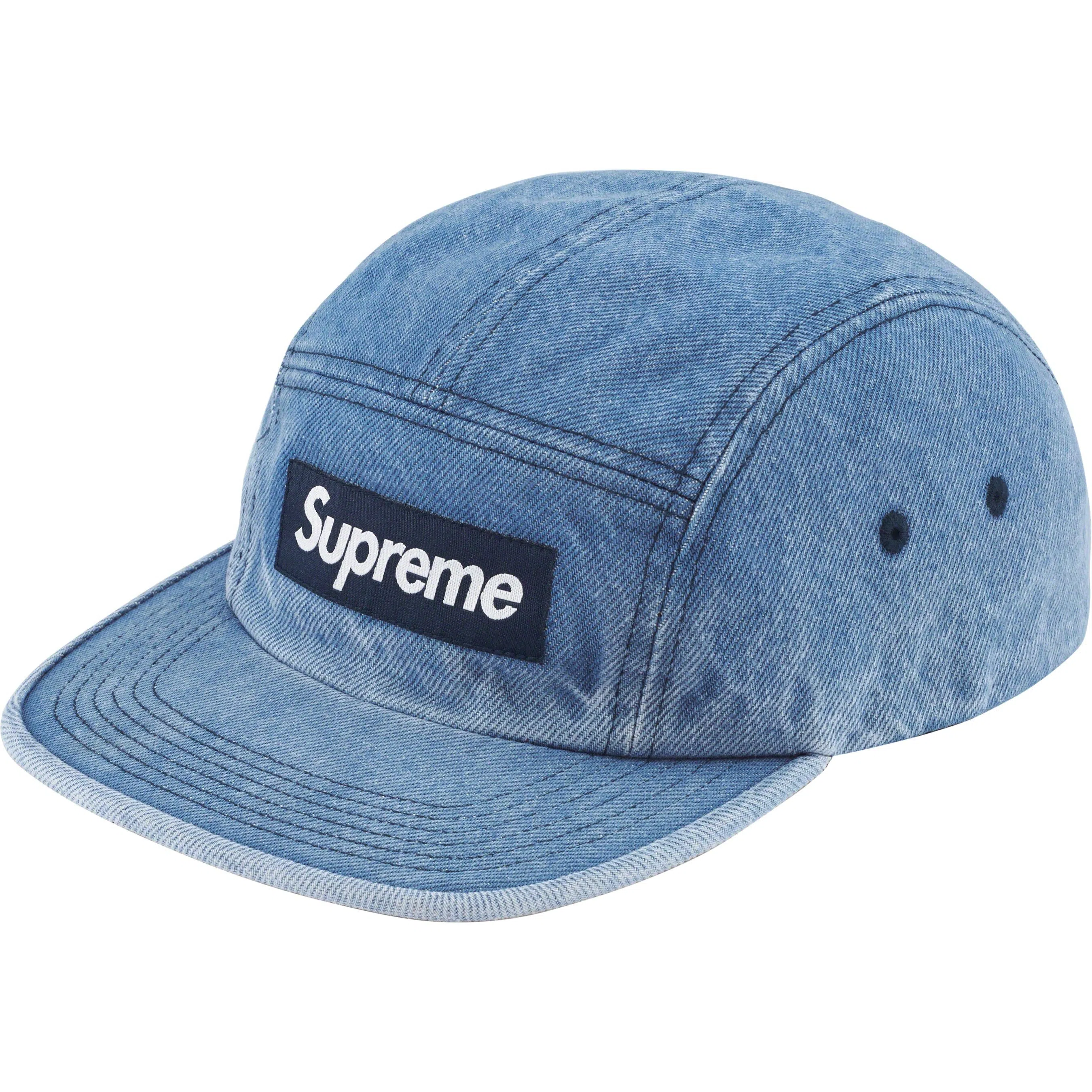Supreme FW23 WEEK 1 WASHED CHINO TWILL CAMP CAP