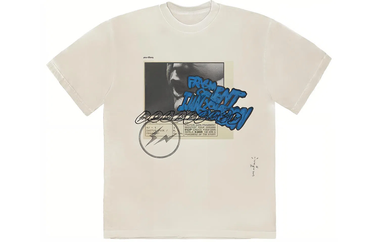 Travis Scott x Fragment Design Cactus Jack T-Shirt White
