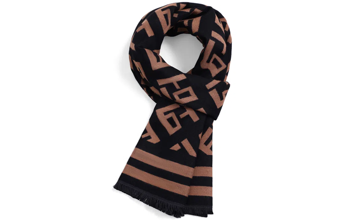 优幽兰 潮流设计感两用 空调房保暖防风防寒护脖子简约休闲 绒线围巾 女款