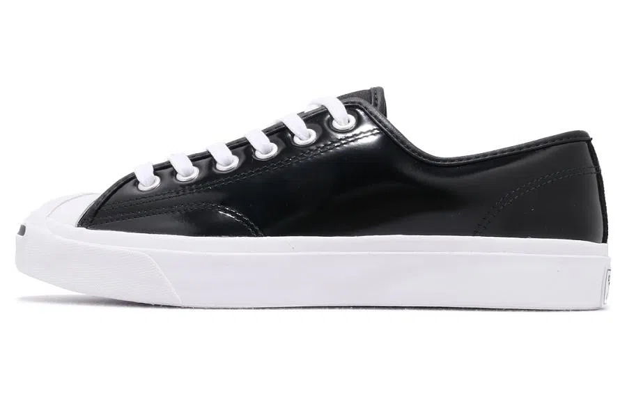Converse Jack Purcell Shiny Leather Black