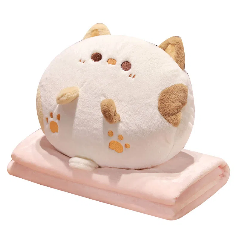 公主恋人 可爱小动物三用抱枕毯 玩偶周边