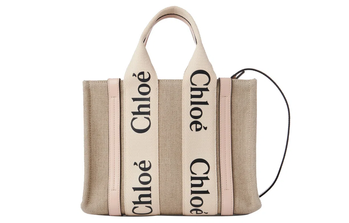 Chloe Woody Logo Tote