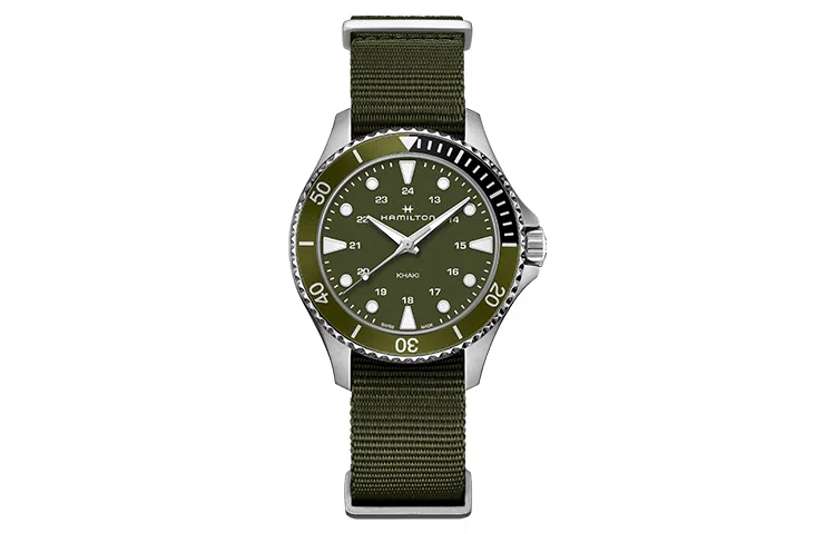 Hamilton Khaki Navy Scuba Green