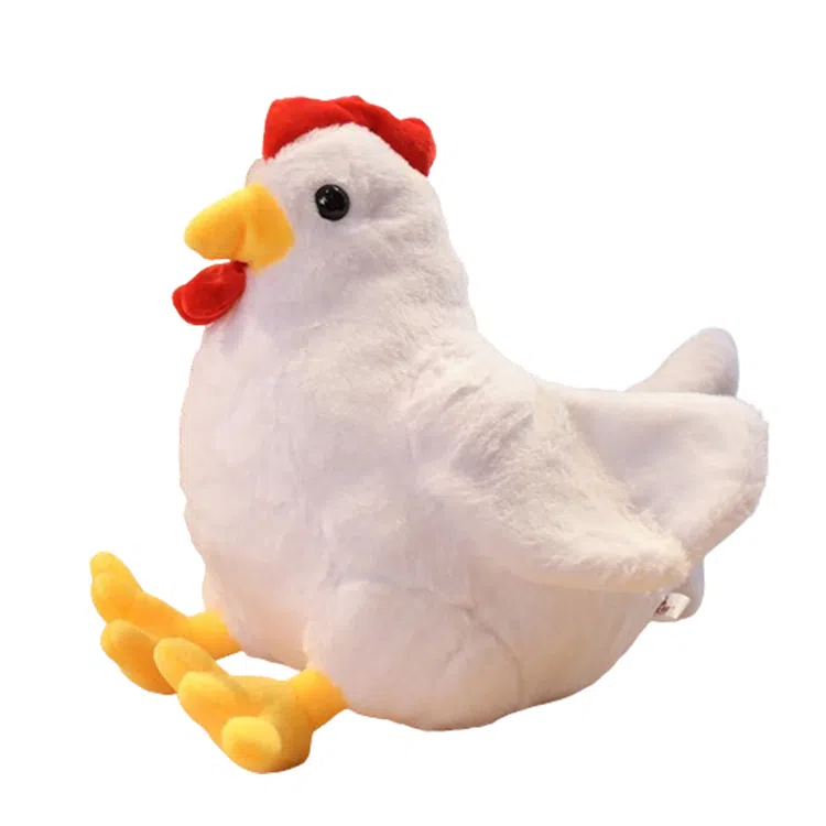 波比熊 可爱软萌创意大公鸡 玩偶 毛绒公仔
