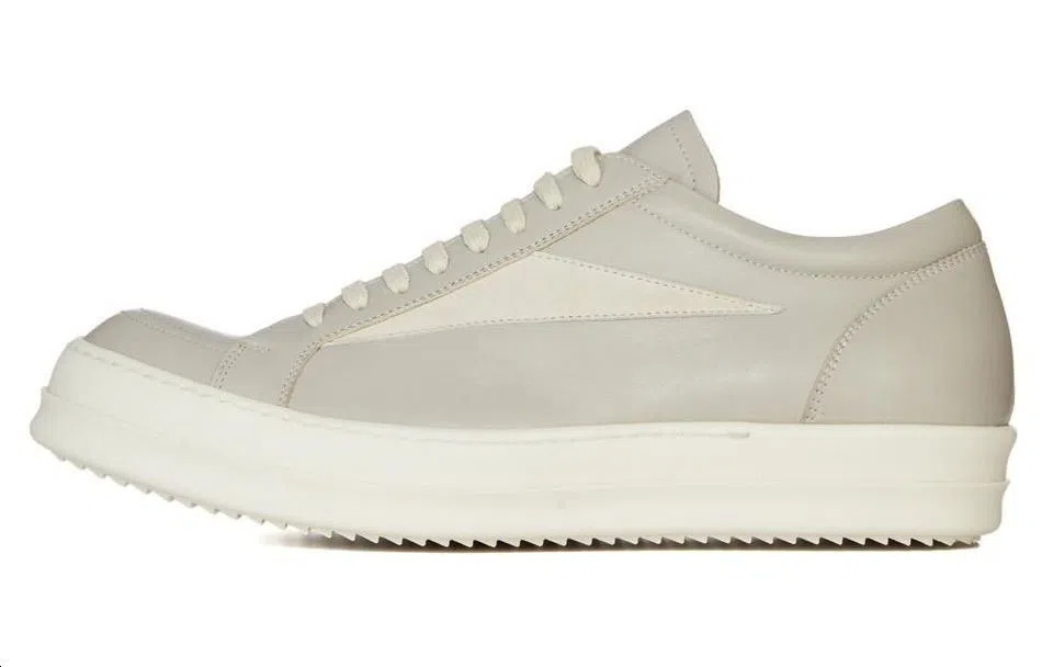 Rick Owens Low Sneakers White