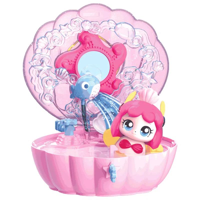 奇妙萌可 人鱼的贝壳浴室 玩具